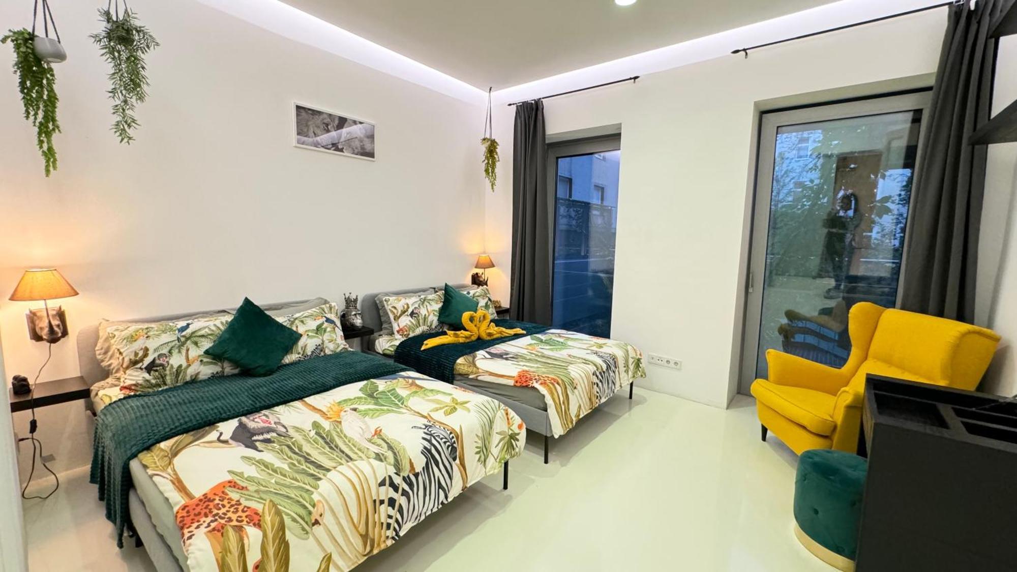 Apartament African Paradise With Jacuzzi & Sauna